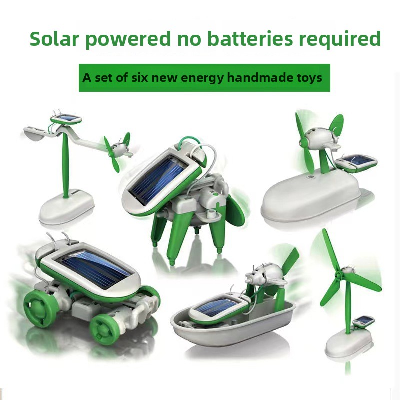 Stem Solar Robot Kit For Kids - 6 in 1 DIY 태양열 로봇