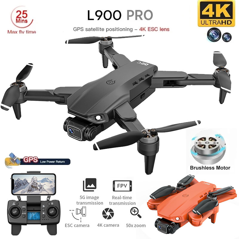 Fpv Brushless Rc Drone 4K - L900 Pro GPS 드론 4K 전문