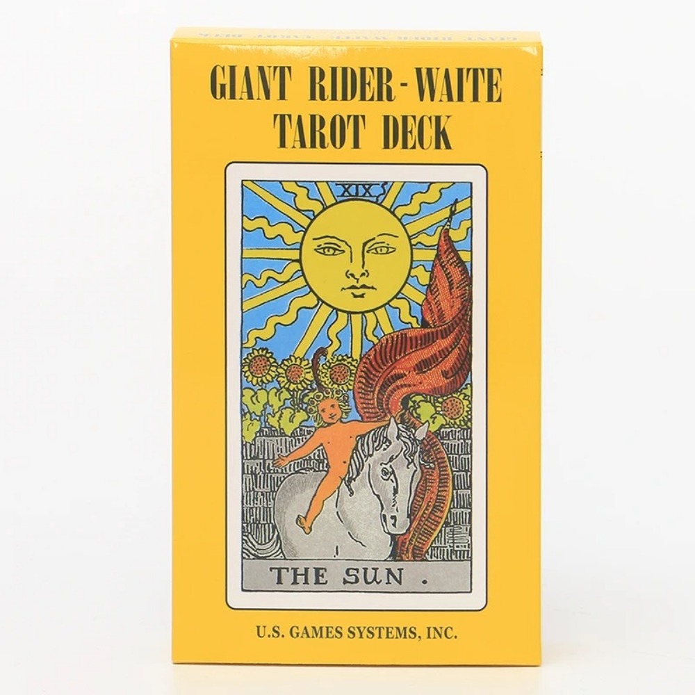 Tarot Cards Deck With Guidebook - 10*17.3cm 대형 클래식 라이더 웨이트 타로