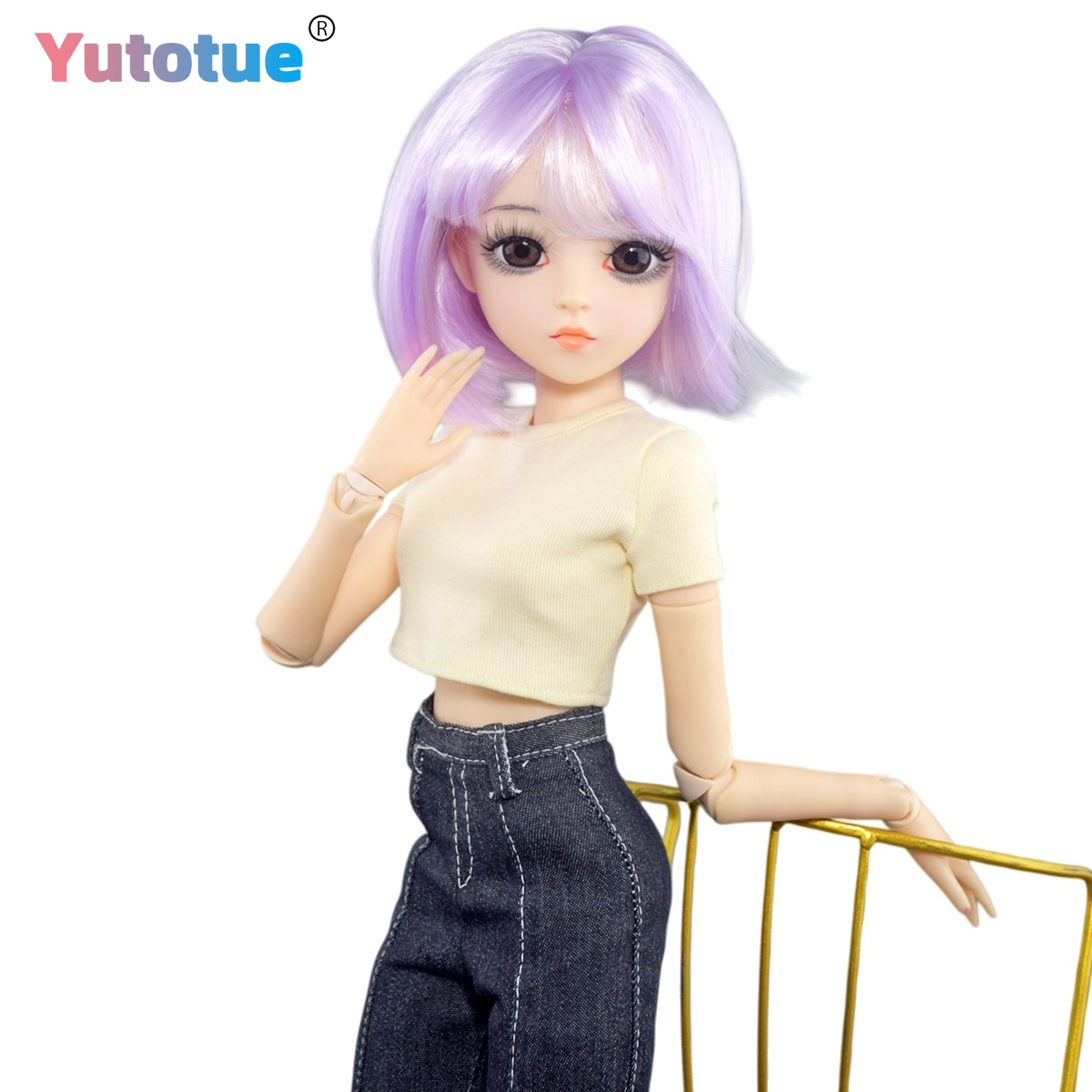 Bjd Doll 1 6 Full Set With Clothes - YUTOTUE 60cm 높이 소녀 인형 탈부착