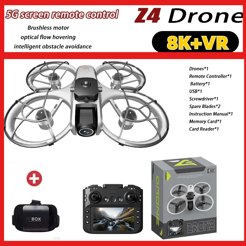 Fpv Brushless Rc Drone 4K - 새로운 Z4 미니 드론 4K HD