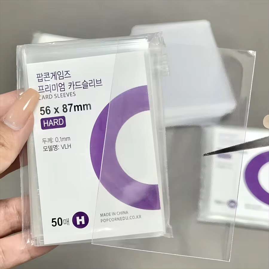 500-1PCS HD 투명 Kpop 아이돌 카드 보호  - Board Games 리뷰 및 가격
