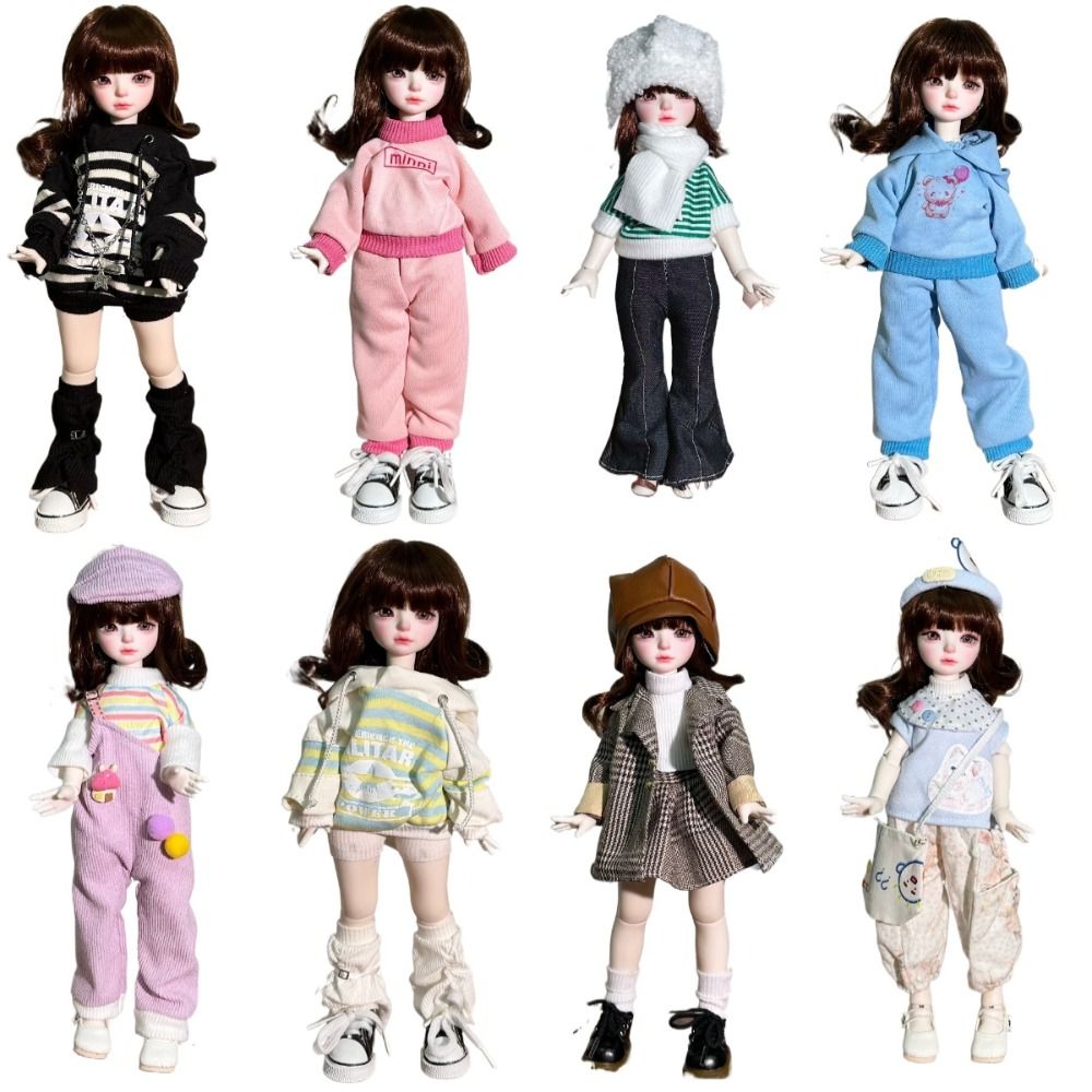 1/6 BJD 인형 드레스 인형 패션 30cm 풀 세트 - Bjd Doll 1 6 Full Set With Clothes 리뷰 및 가격