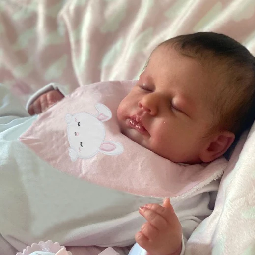 49CM 귀여워 전신 실리콘 Viny Loulou Be - Reborn Baby Doll Silicone Realistic 리뷰 및 가격