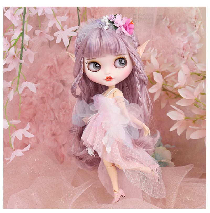 블라이스 인형 1/6 BJD 관절형 바디 무광 얼굴 스 - Bjd Doll 1 6 Full Set With Clothes 리뷰 및 가격