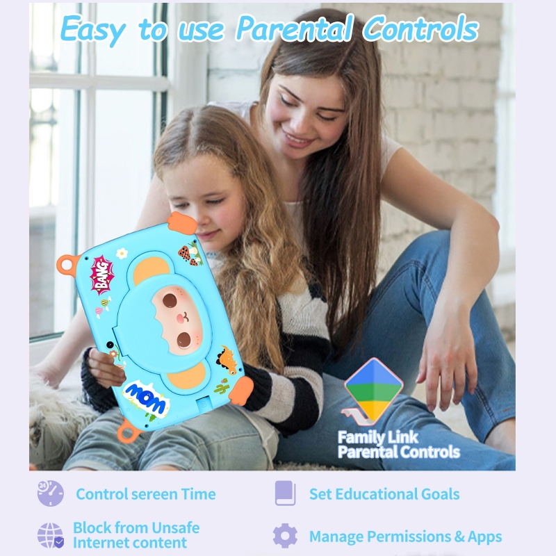 7인치 디스플레이를 갖춘 어린이용 태블릿 PC, 보호  - Educational Toys 리뷰 및 가격