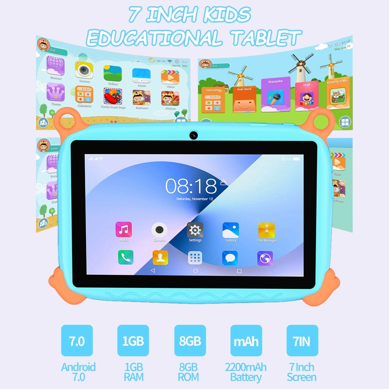 7인치 디스플레이를 갖춘 어린이용 태블릿 PC, 보호  - Educational Toys 리뷰 및 가격
