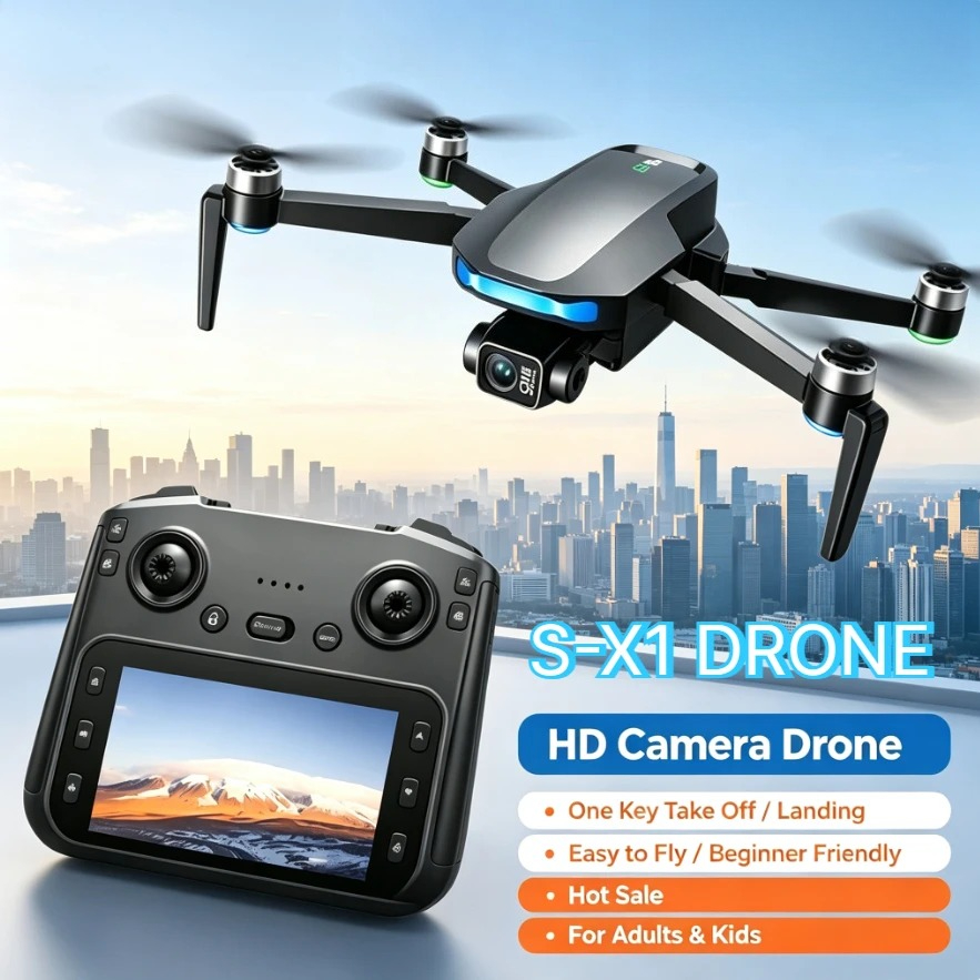 오리지널 S-X1 GPS 드론 8K HD 카메라 5G  - Fpv Brushless Rc Drone 4K 리뷰 및 가격