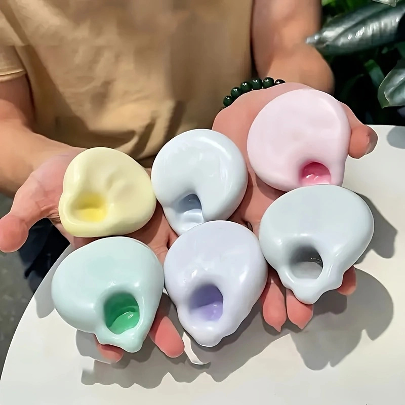 새로운 스퀴시 플루이드 아이스 스킨 젤리볼 스퀴즈 토이 - Dolls 리뷰 및 가격