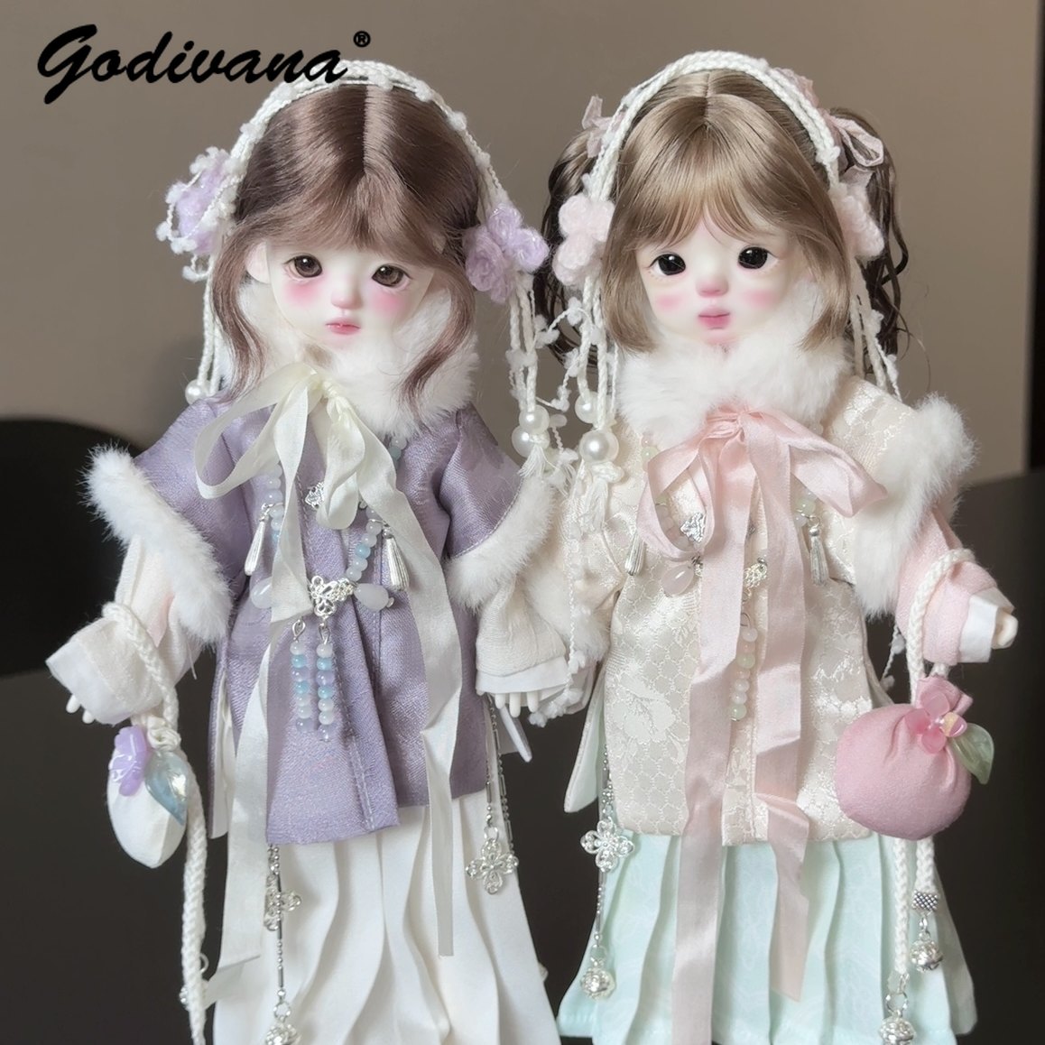1/6 BJD 인형 의상, 전통 명나라 한푸 스타일 세 - Bjd Doll 1 6 Full Set With Clothes 리뷰 및 가격