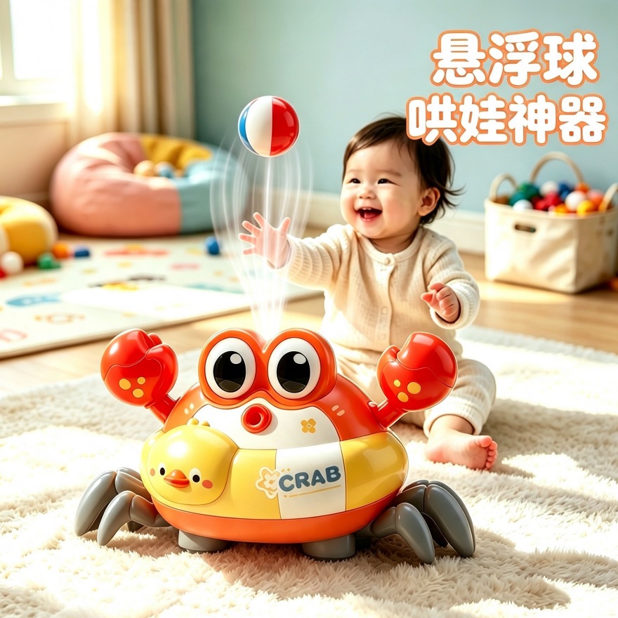 전기 크랩 서스펜션 볼 어린이 블로우 볼 아기 장난감  - Educational Toys 리뷰 및 가격